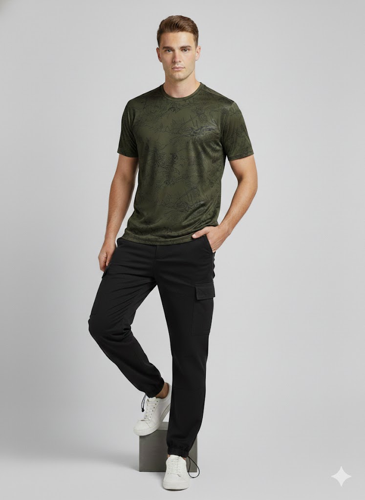 Calça Cargo De Poliamida Para Trilha